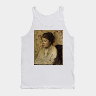 Portrait of a Young Woman Tank Top